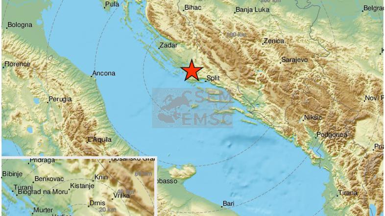 Potres Šibenik