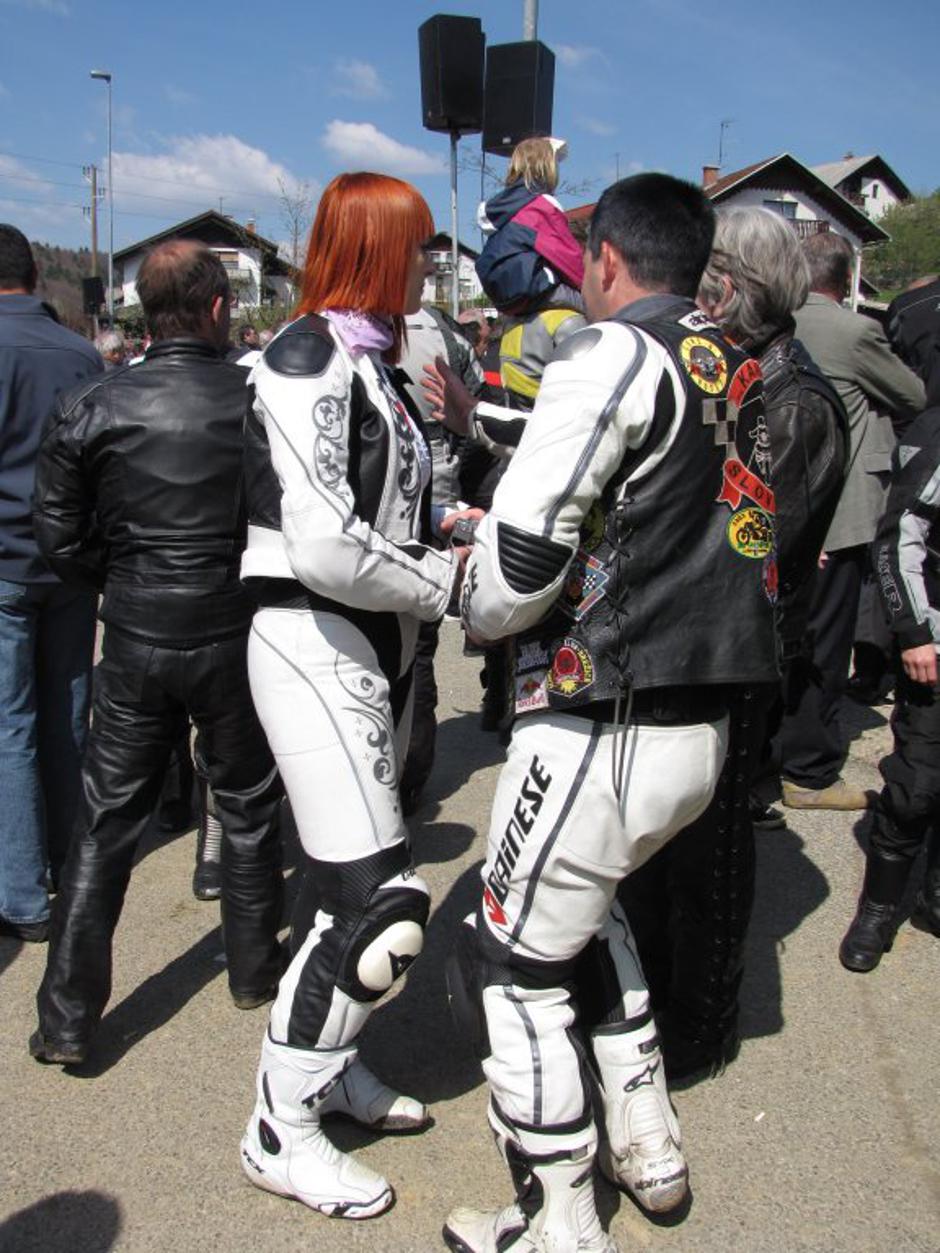 Blagoslov motoristov v Mirni Peči | Avtor: Jerca Božič Kranjec