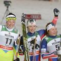 Katja Višnar Bjoergen Caspersen Falla sprint Kuusamo