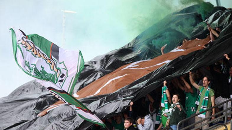 Green Dragons pred nekaj tedni na domačem srečanju v Šiški.