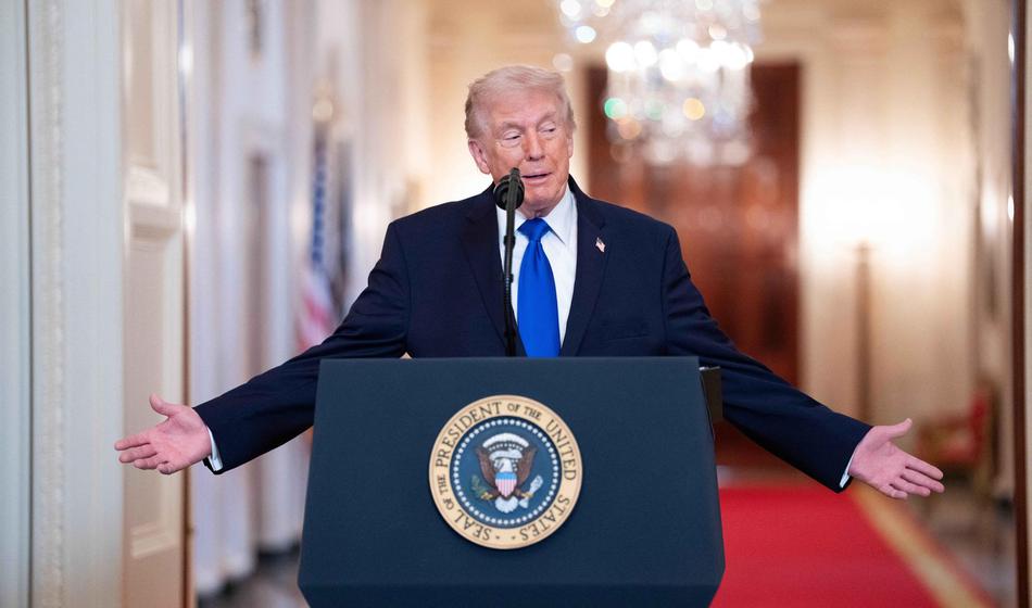 Trump: Bombe bodo padale, dokler ne bo miru