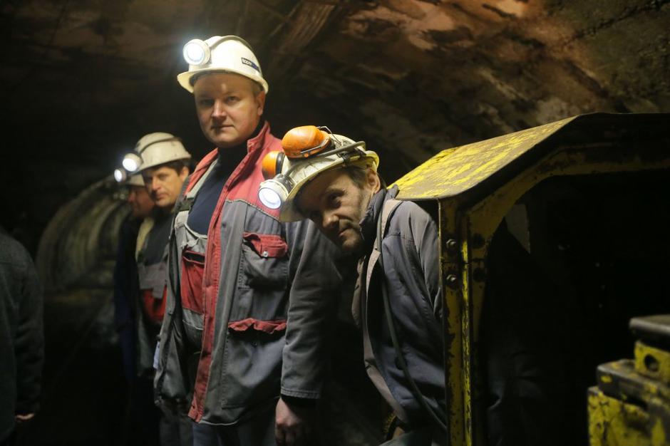 Rudarji stavkajo | Avtor: Gregor Katič