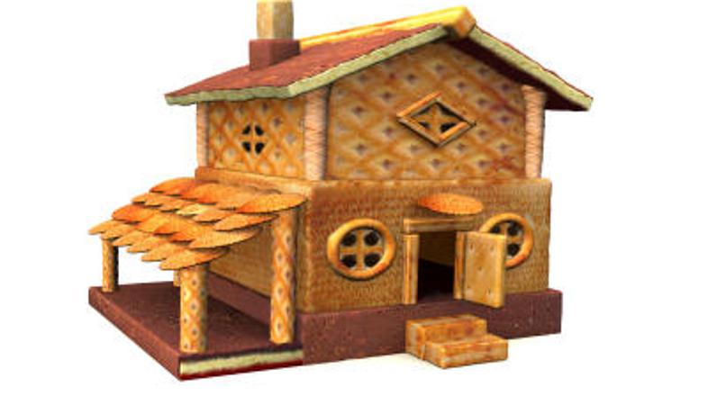 Hiša, s katero se lahko poskadkamo.