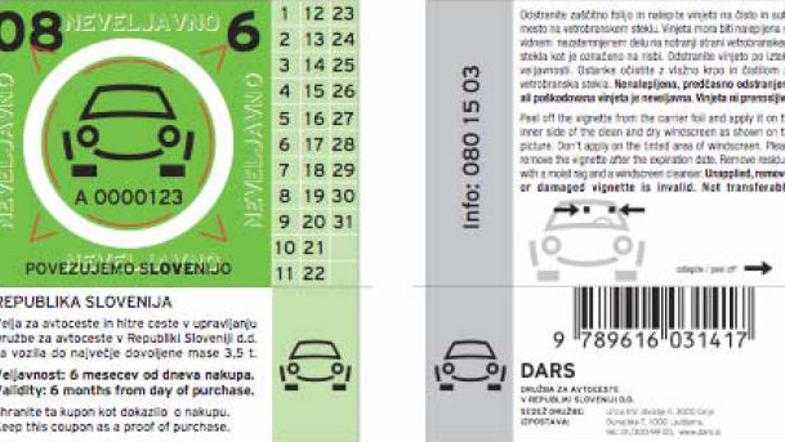 Polletno vinjeto lahko kupite od jutri dalje.