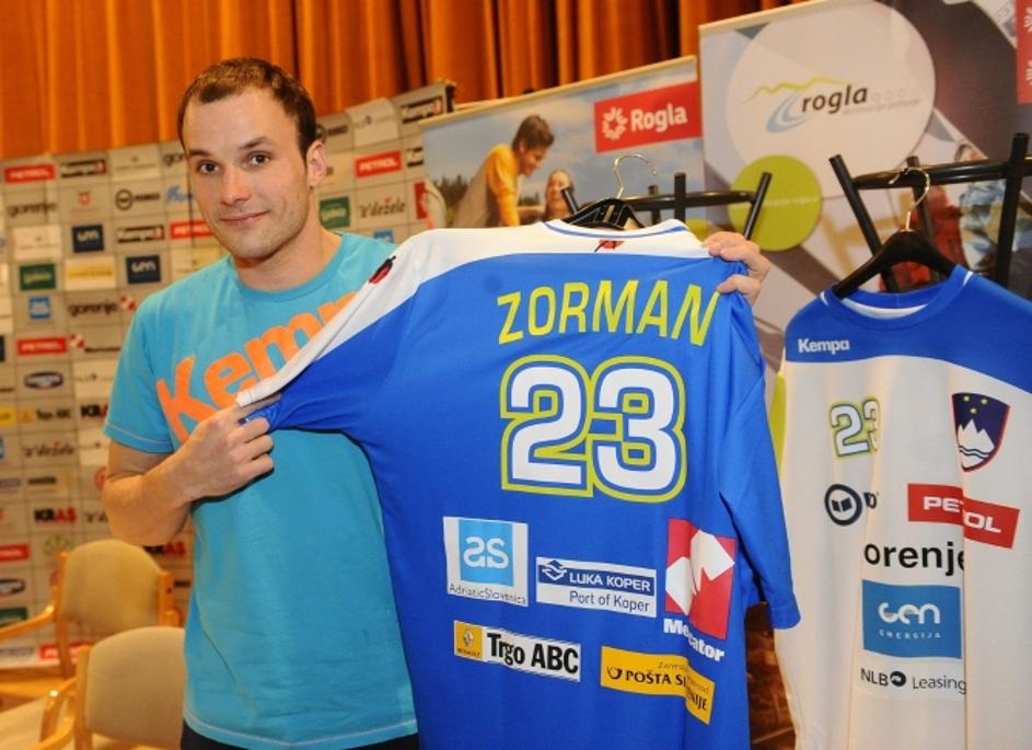 zorman slovenska rokometna reprezentanca