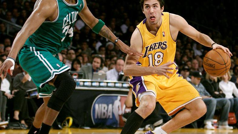 NBA Lakers Los Angles Boston Celtics 2010 Pierce Vujačić